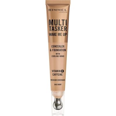 Rimmel Multi Tasker Wake Me Up Concealer & Foundation - Korektor 20 ml 040 Ivory