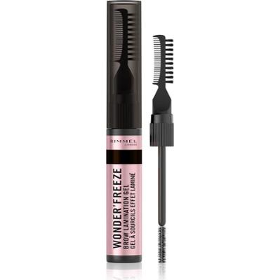 Rimmel Wonder'Freeze Żel do laminowania brwi 6 g 004 Głęboki brąz