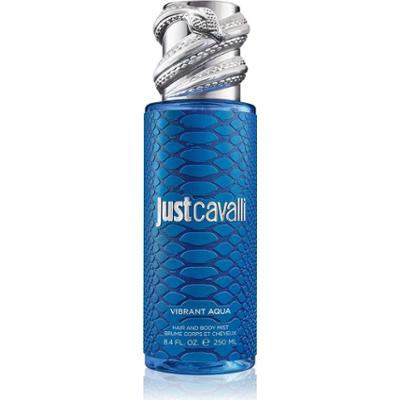 Roberto Cavalli Just Vibrant Aqua Spray do ciała i włosów 250 ml