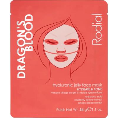 Rodial, Dragon's Blood Hydrogel Nawilżająca Maska w Płacie 34g