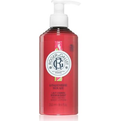 Roger & Gallet Czerwony Imbir - Dobroczynne mleczko do ciała 250 ml