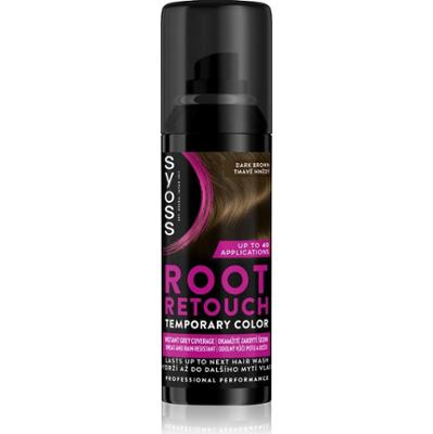 Syoss Root Color touch-up do zakrycia odrostów w ciemnobrązowym sprayu 120 ml