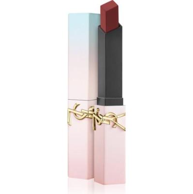 Yves Saint Laurent Rouge Pur Couture The Slim cienka szminka matowa efekt skóry kolor 1966 Rouge Libre 2,2 g