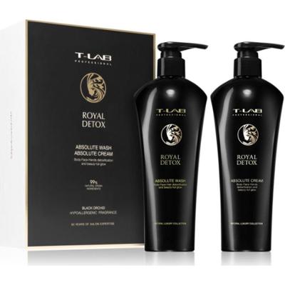 T-LAB Professional Royal Detox Body Gift Set do włosów i ciała 2ml
