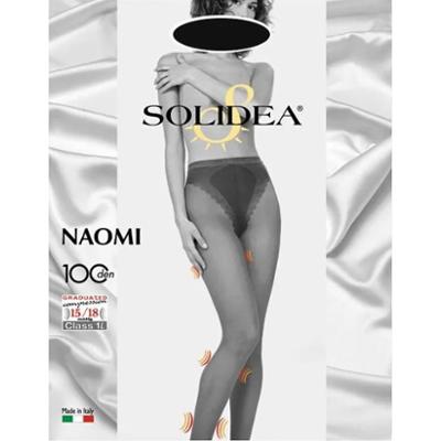 Solidea Rajstopy Naomi 100 Denier Compression 15 18mmHg Granatowe 5XXL