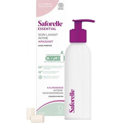 Saforelle Essential Kojący zestaw do oczyszczania okolic intymnych