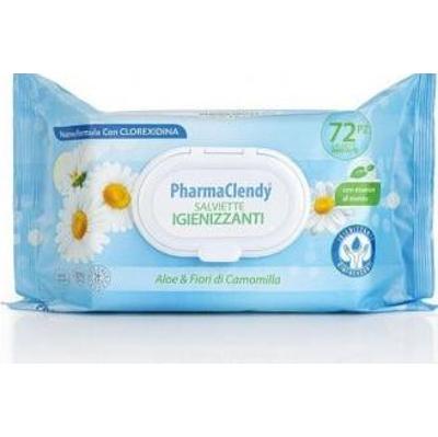 Clendy 72 sztuki nasączonych chusteczek. Z antybakteryjnym środkiem na bazie chlorheksydyny.