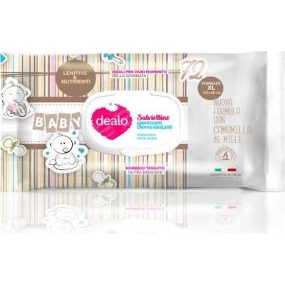 Dealo Chusteczki nawilżane Chamomile & Honey 72 sztuki