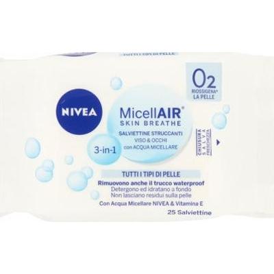 Nivea Chusteczki do demakijażu z wodą micelarną 25 sztuk