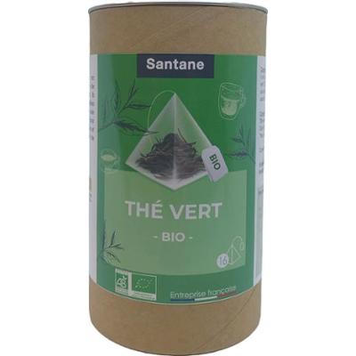 Santane Infusion BIO Zielona herbata 16 saszetek w kształcie piramidy