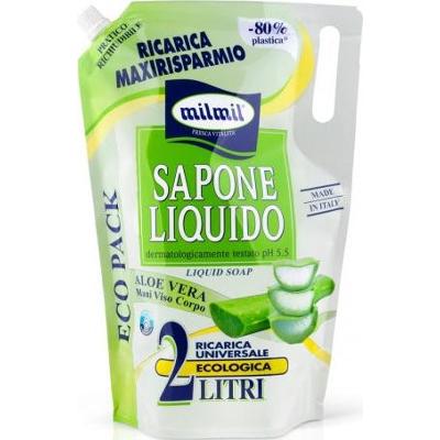 Mil Mil Mydło w płynie Aloe w saszetce 2 litry