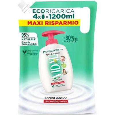 Vidal Mydło w płynie Eco-Recharge 1200 ml antybakteryjne