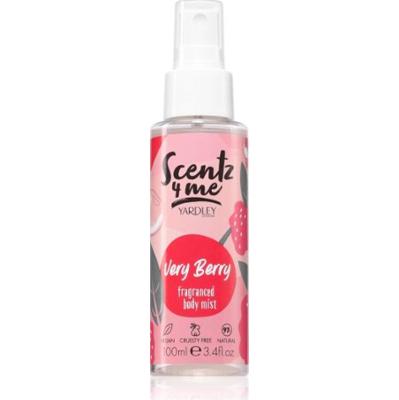 Yardley Scentz 4 Me Very Berry dezodorant w sprayu dla kobiet 100 ml