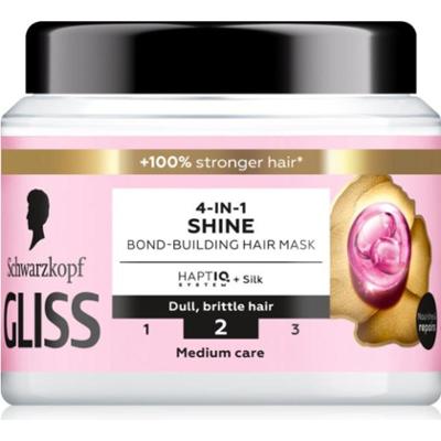 Schwarzkopf profesjonalna maska do włosów 4 w 1 Gliss Połysk - 400ml