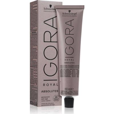 Schwarzkopf Profesjonalna Igora Royal Absolutes - trwała farba do włosów z kolagenem, 60 ml 5-50 | Jasnozłoty brąz naturale