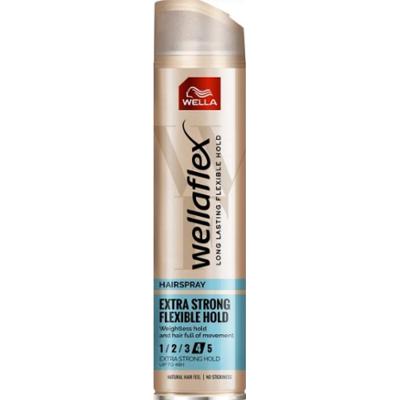 Wella Lakier do włosów Wellaflex Flexible Extra Strong Hold 250 ml