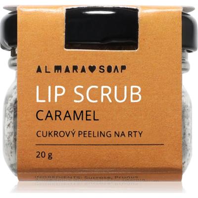 Almara Soap Scrub Cukrowy do Ust Karmel 20 g