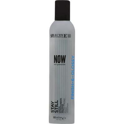 Selective Now Stay Still - bardzo mocny lakier do włosów z filtrem UV, 300 ml