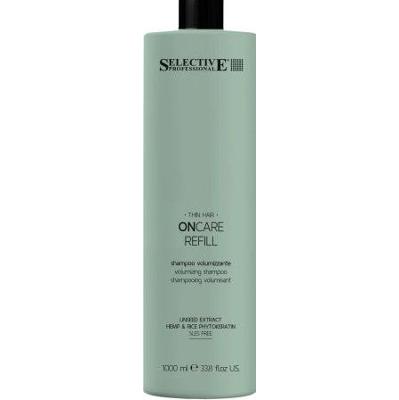 Selective On Care Refill Volumising - szampon do włosów wrażliwych i cienkich, 1000ml