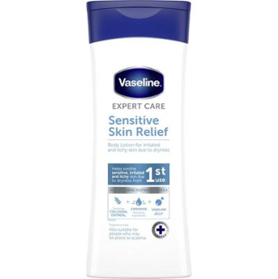 Vaseline Nawilżające mleczko do ciała Sensitive Skin Relief do skóry suchej i swędzącej 400 ml