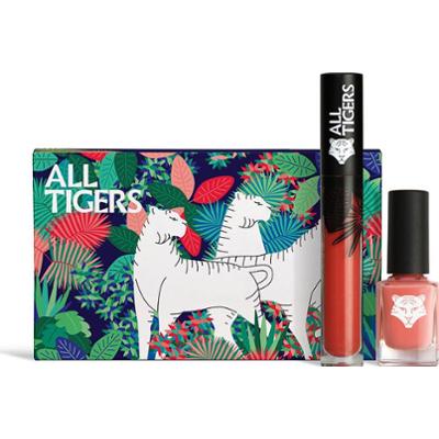 Ustawić All Tigers:płynna szminka naturale i wegański 683 Make Your Mark 8 ml + wegański lakier do paznokci naturale i wegańskie 196 Take Your Chance