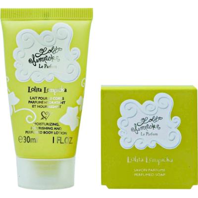 Ustawić Lolita Lempicka: Mon Premier Parfum nawilżające mleczko do ciała 30 ml + Mon Premier Parfum mydło zapachowe 25 g *miniaturka