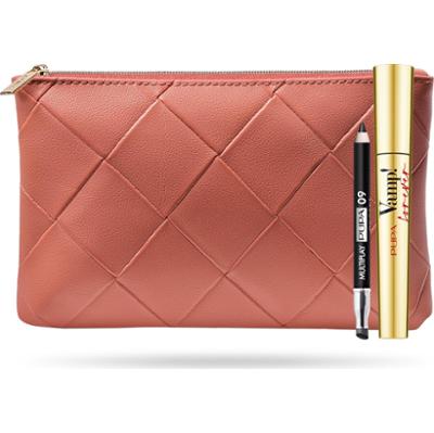 Ustawić pupa:Multiplay Double-Ended Eyeliner & 2-In-1 Eyeshadow 09 Deep Black 1,2 g + Vamp! Tusz do rzęs Forever Paraben Free Waterproof 111 Czarny 9