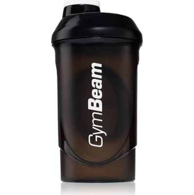 GymBeam Shaker All-Black czarny sportowy shaker 700 ml