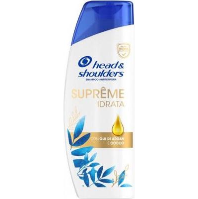 Head & Shoulders Szampon Przeciwłupieżowy Supreme Nawilżający z Olejkami Arganowym i Kokosowym 250 ml