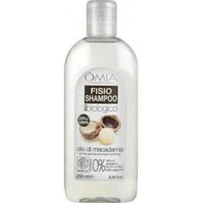 Omia Szampon Ekologiczny Organiczny Olej Macadamia Włosy Zniszczone 200 ml