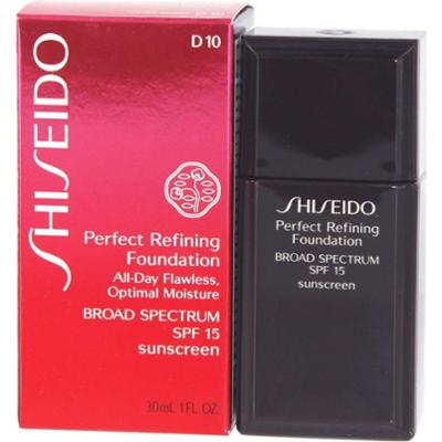 Shiseido Perfect Refining Hydrating Liquid Foundation D10 Golden Brown SPF 15 30 ml