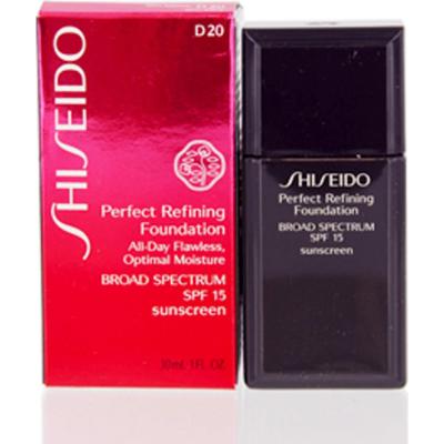 Shiseido Perfect Refining Hydrating Liquid Foundation D20 Rich Brown SPF 15 30 ml