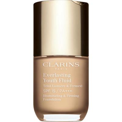 Clarins Podkład w płynie rozświetlająco-ujędrniający Everstanding Youth - Podkład w płynie 30 ml odcień 107