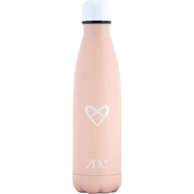 ZOE Izolowane ze stali nierdzewnej zbiorniki wodne thermos różowy kolor 500 ml