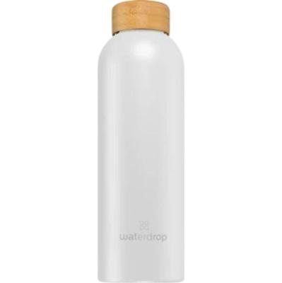 Waterdrop Butelka na wodę Thermo Steel ze stali nierdzewnej Kolor biały mat 600 ml