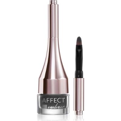 Affect Prosty Lines Wodoodporny eyeliner w żelu, kolor szary, 2,9 g