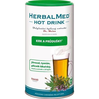 Simply you HerbalMed Hot Napój Dr. Weiss - Szyja i Oskrzela 180 g
