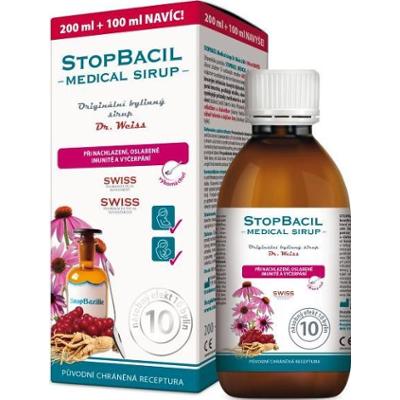Simply you StopBacil Medyczny Biały Syrop 200 ml + 100 ml ZD ARMA
