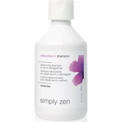 Simply Zen Restructure In Shampoo - szampon rekonstrukcyjny do włosów zniszczonych, 250 ml