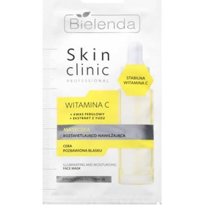 Bielenda Skin Clinic Professional Witamina C Rozświetlająca Nawilżająca Maska na Noc 8g