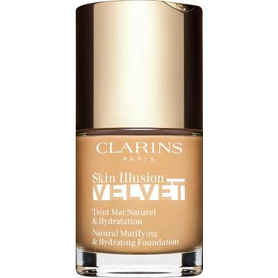 Clarins Iluzja skóry Velvet Podkład w płynie o matowym wykończeniu i działaniu odżywczym, kolor 105.5W 30 ml