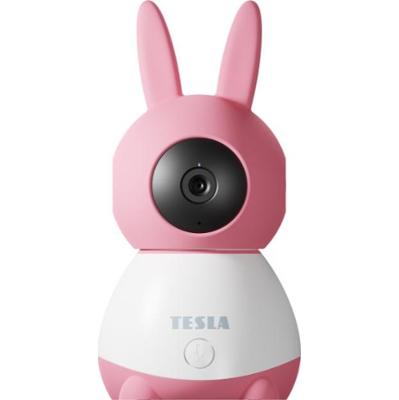 Tesla Inteligentna kamera 360 Baby Pink wideo monitor dla niemowląt