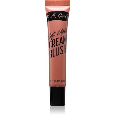 L.A. Girl Cosmetics Miękki mat blush Płyn do koloryzacji Cutie 8 ml