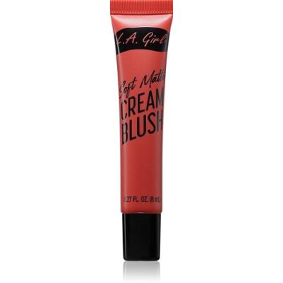 L.A. Girl Cosmetics Miękki mat blush płynny kolor Hot Strzał 8ml
