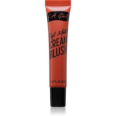 L.A. Girl Cosmetics Miękki mat blush Płyn o cudownym kolorze 8 ml