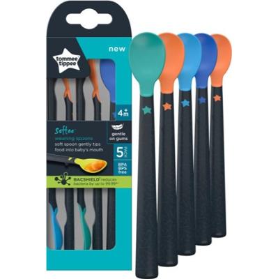 Tommee Tippee Łyżeczka Softee 4 miesiące+ 5 sztuk