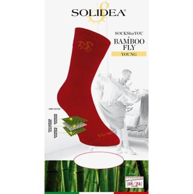Solidea Skarpetki For You Bamboo Fly Young Compression 18 24mmHg Czarne 2M