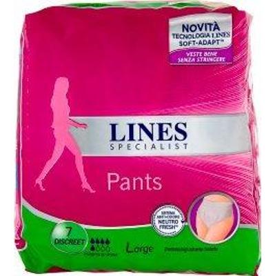 Lines Specjalistyczne spodnie chłonne 7 Discreet Duży