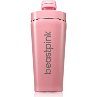 BeastPink Stalowy shaker sportowy, kolor różowy, 650 ml