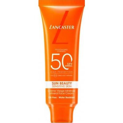 Lancaster Krem do twarzy Sun Mineral Beauty dla skóry wrażliwej SPF 50 50 ml